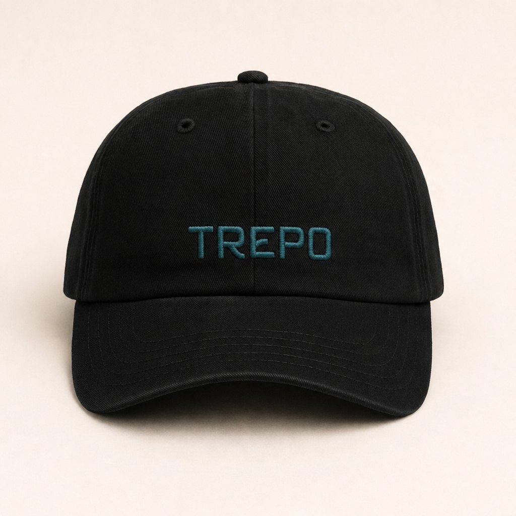 The Cap — Black · Trepo